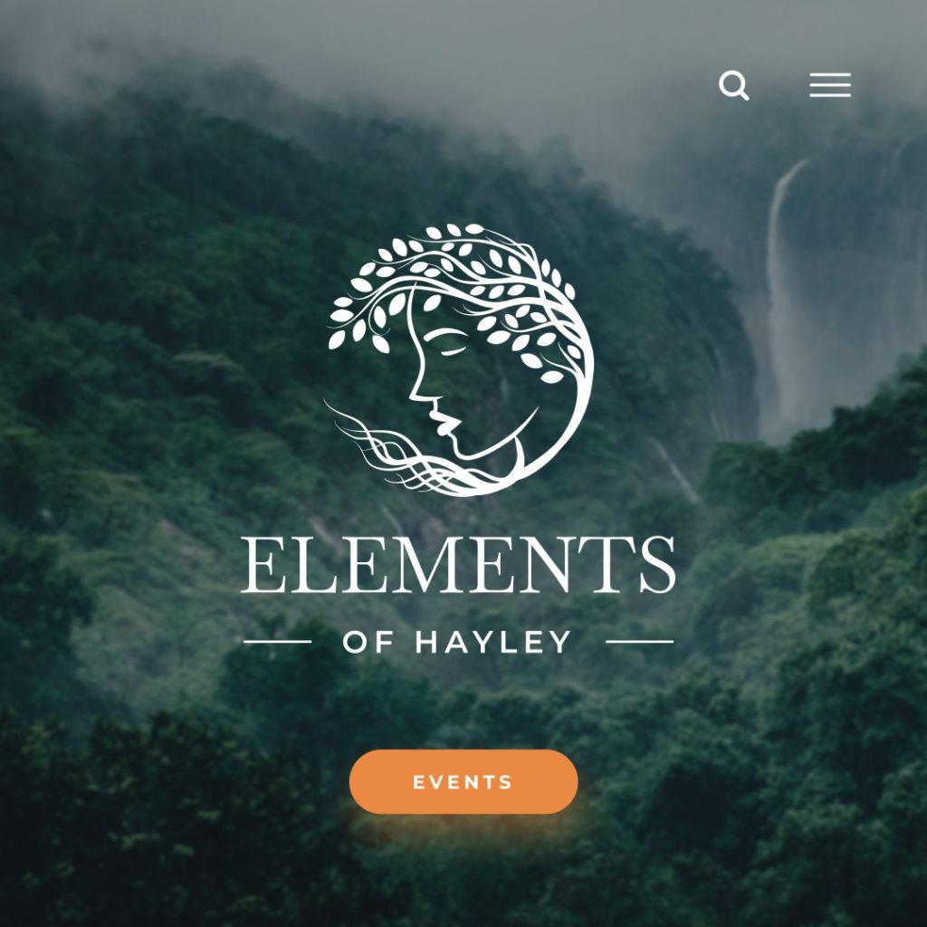 Elements of Hayley - Dream Engine Branding and Website Design