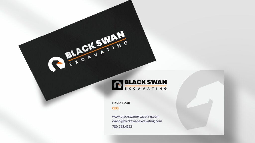 Black Swan Excavating - Brand and Website Design