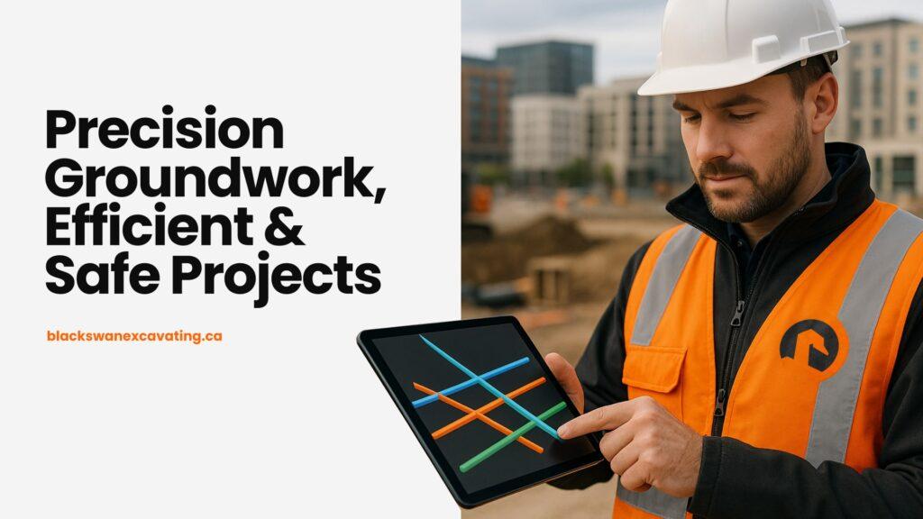 Black Swan Excavating - Brand and Website Design