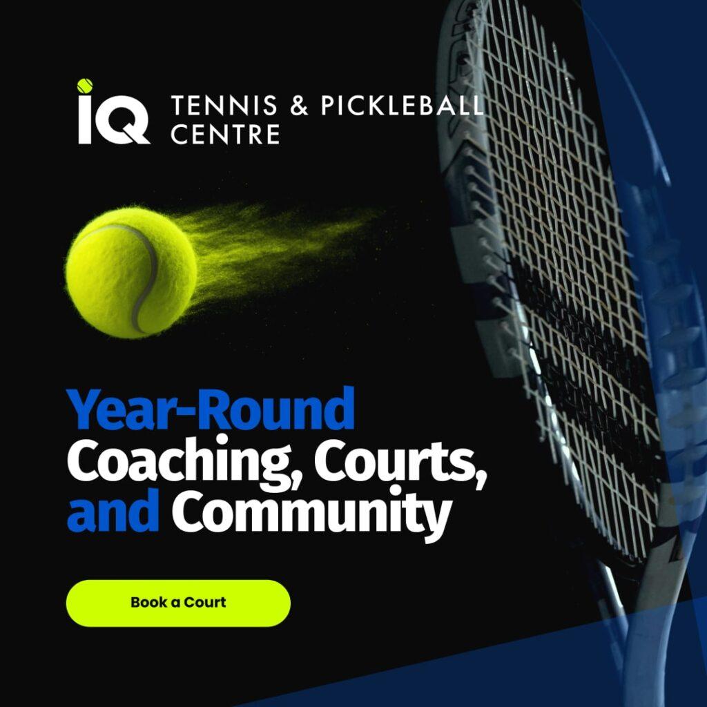 IQ Tennis and Pickleball Club Website Design