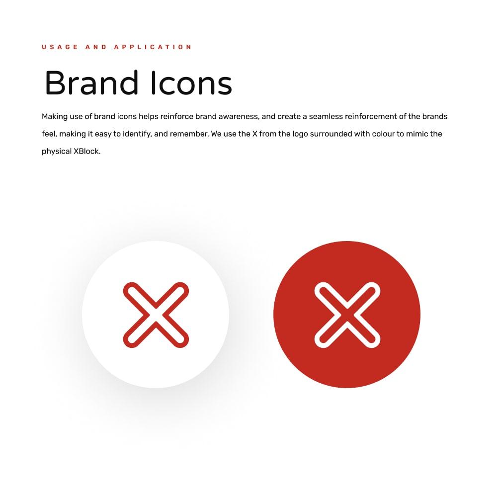 XBlock - Brand Icons Design and Development