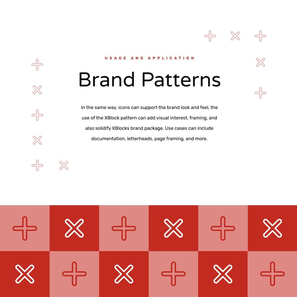 XBlock - Brand Patterns Design and Development